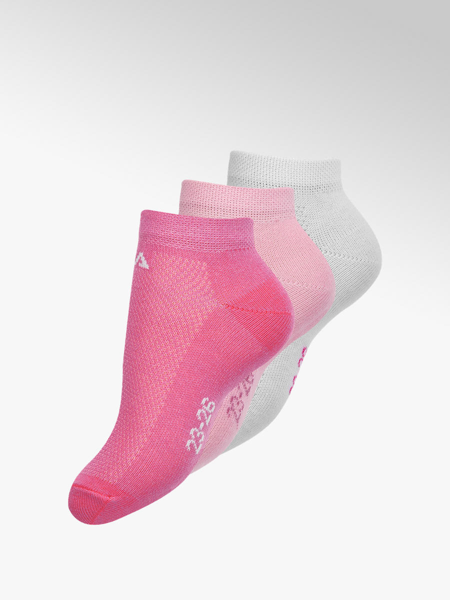 3er Paar Socken von Fila in pink - DEICHMANN 3er Paar Socken von Fila in pink - DEICHMANN